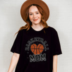 Basketball Mom Glitter Design - Basketball Unisex Crewneck T-Shirt Sweatshirt Hoodie