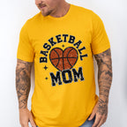 Basketball Mom Glitter Design - Basketball Unisex Crewneck T-Shirt Sweatshirt Hoodie