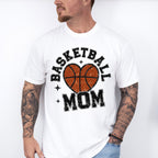 Basketball Mom Glitter Design - Basketball Unisex Crewneck T-Shirt Sweatshirt Hoodie