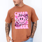 Pink Cheerleader Smiley Design - Cheerleader Unisex Crewneck T-Shirt Sweatshirt Hoodie