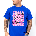 Pink Cheerleader Smiley Design - Cheerleader Unisex Crewneck T-Shirt Sweatshirt Hoodie