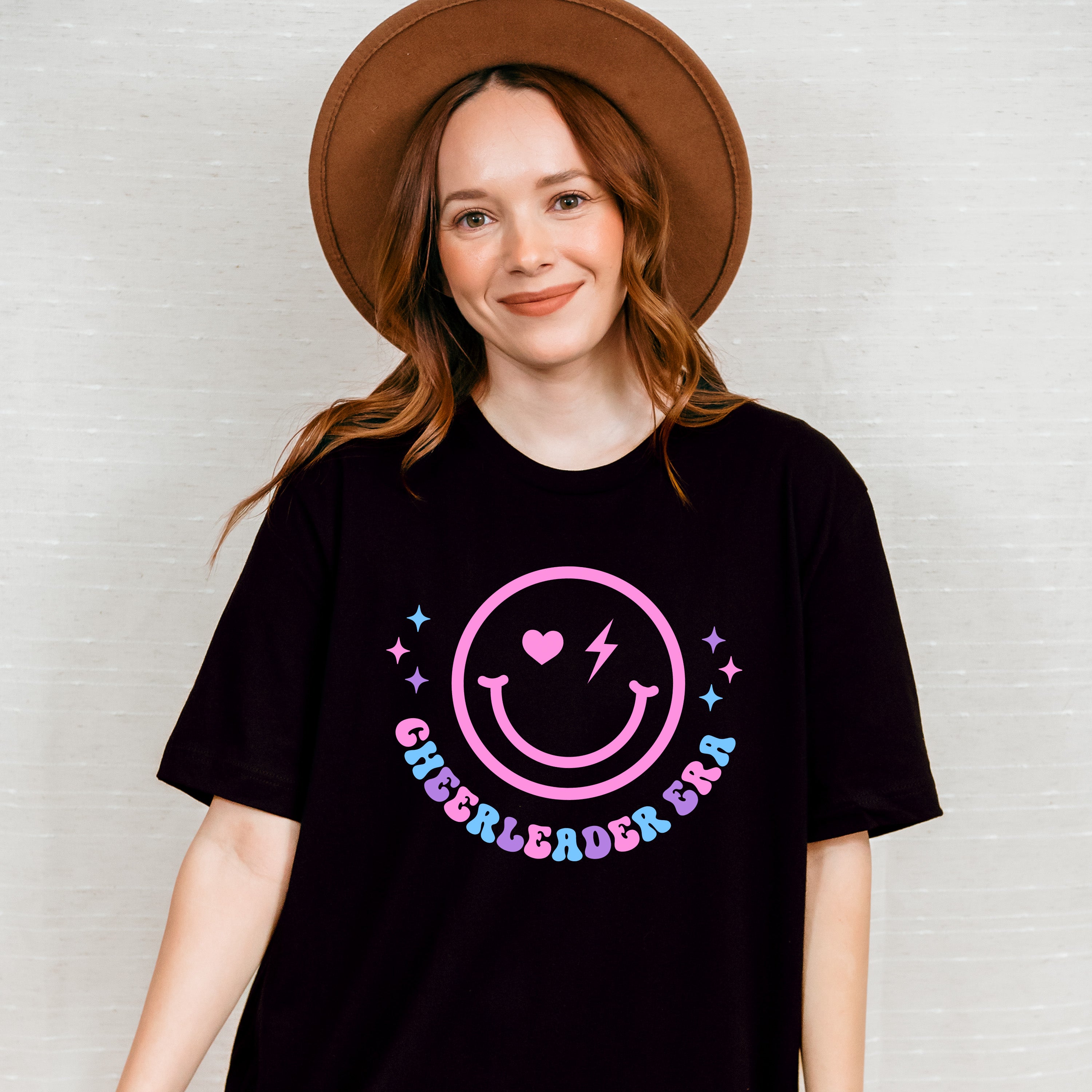 Smiley Cheerleader Era - Cheerleader Unisex Crewneck T-Shirt Sweatshirt Hoodie