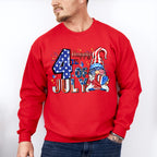Happy 4th Of July Gnomie 4Th Of July Unisex Crewneck T-Shirt Sweatshirt Hoodie