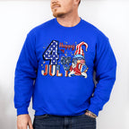 Happy 4th Of July Gnomie 4Th Of July Unisex Crewneck T-Shirt Sweatshirt Hoodie