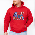 Happy 4th Of July Gnomie 4Th Of July Unisex Crewneck T-Shirt Sweatshirt Hoodie