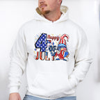 Happy 4th Of July Gnomie 4Th Of July Unisex Crewneck T-Shirt Sweatshirt Hoodie