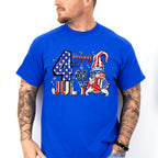 Happy 4th Of July Gnomie 4Th Of July Unisex Crewneck T-Shirt Sweatshirt Hoodie