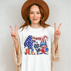 Happy 4th Of July Gnomie 4Th Of July Unisex Crewneck T-Shirt Sweatshirt Hoodie