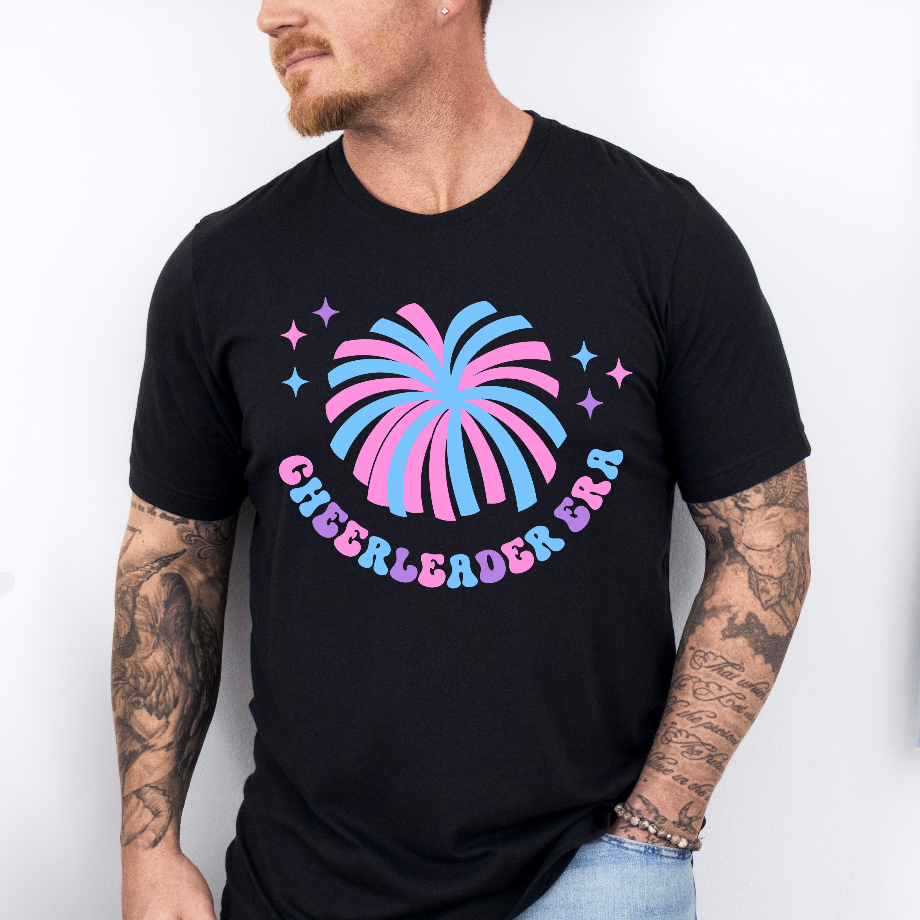 Pom Cheerleader Era Design - Cheerleader Unisex Crewneck T-Shirt Sweatshirt Hoodie