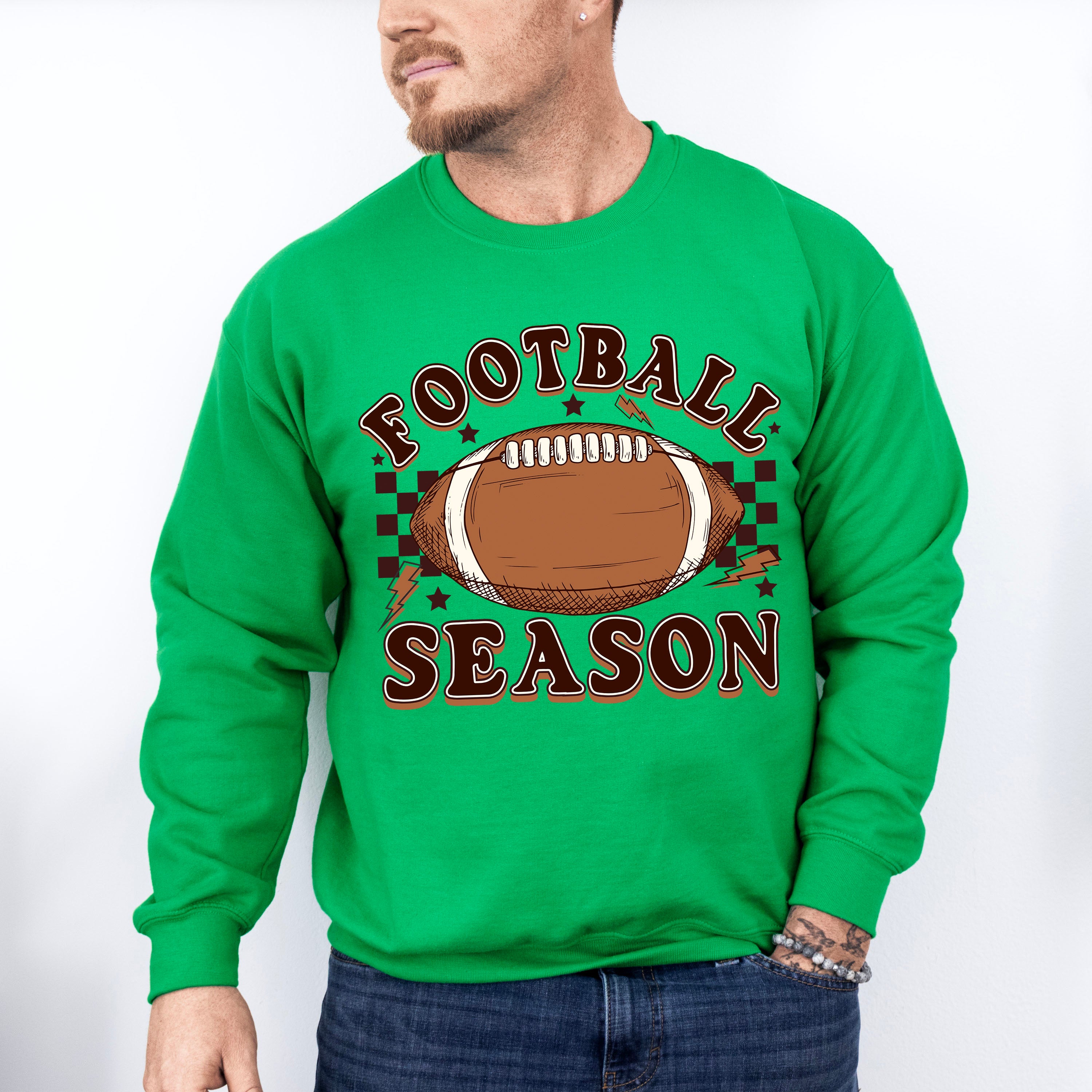 Football Season - Football Unisex Crewneck T-Shirt Sweatshirt Hoodie