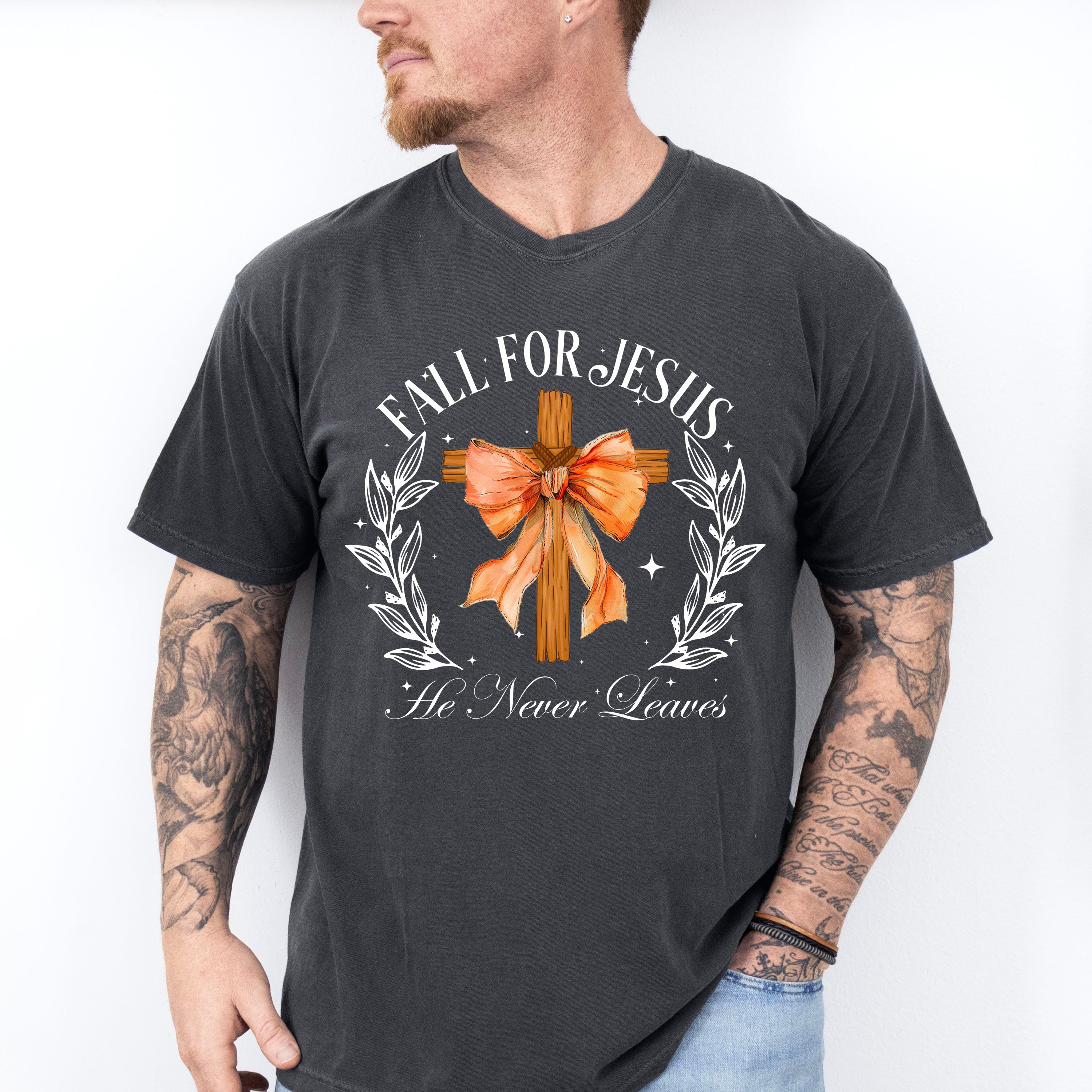 Fall For Jesus - Fall Unisex Crewneck T-Shirt Sweatshirt Hoodie