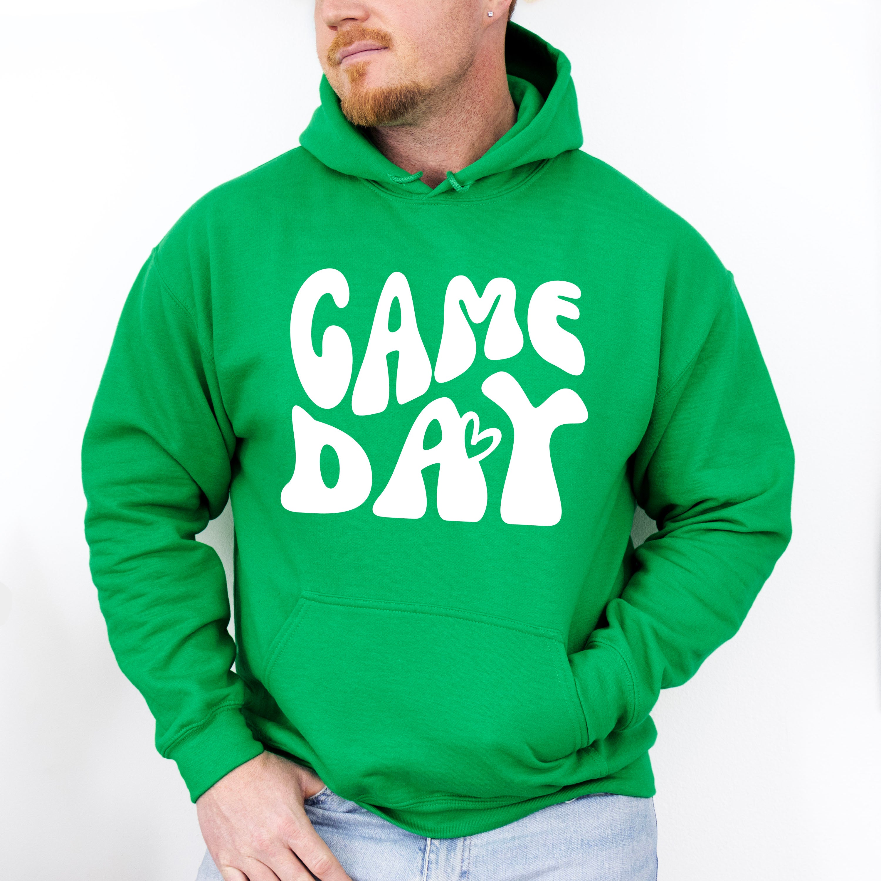 Gameday Heart Design - Game Day Unisex Crewneck T-Shirt Sweatshirt Hoodie