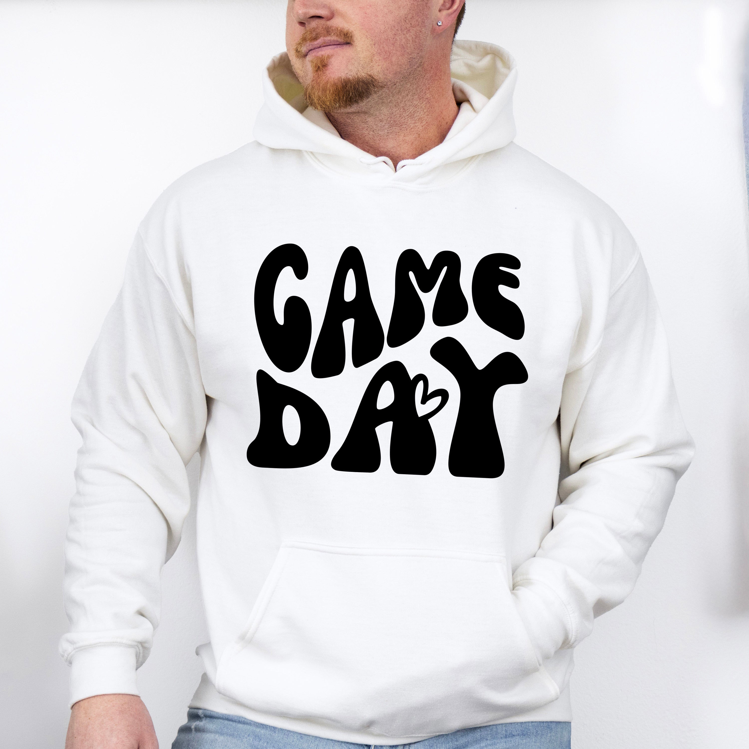 Gameday Heart Design - Game Day Unisex Crewneck T-Shirt Sweatshirt Hoodie