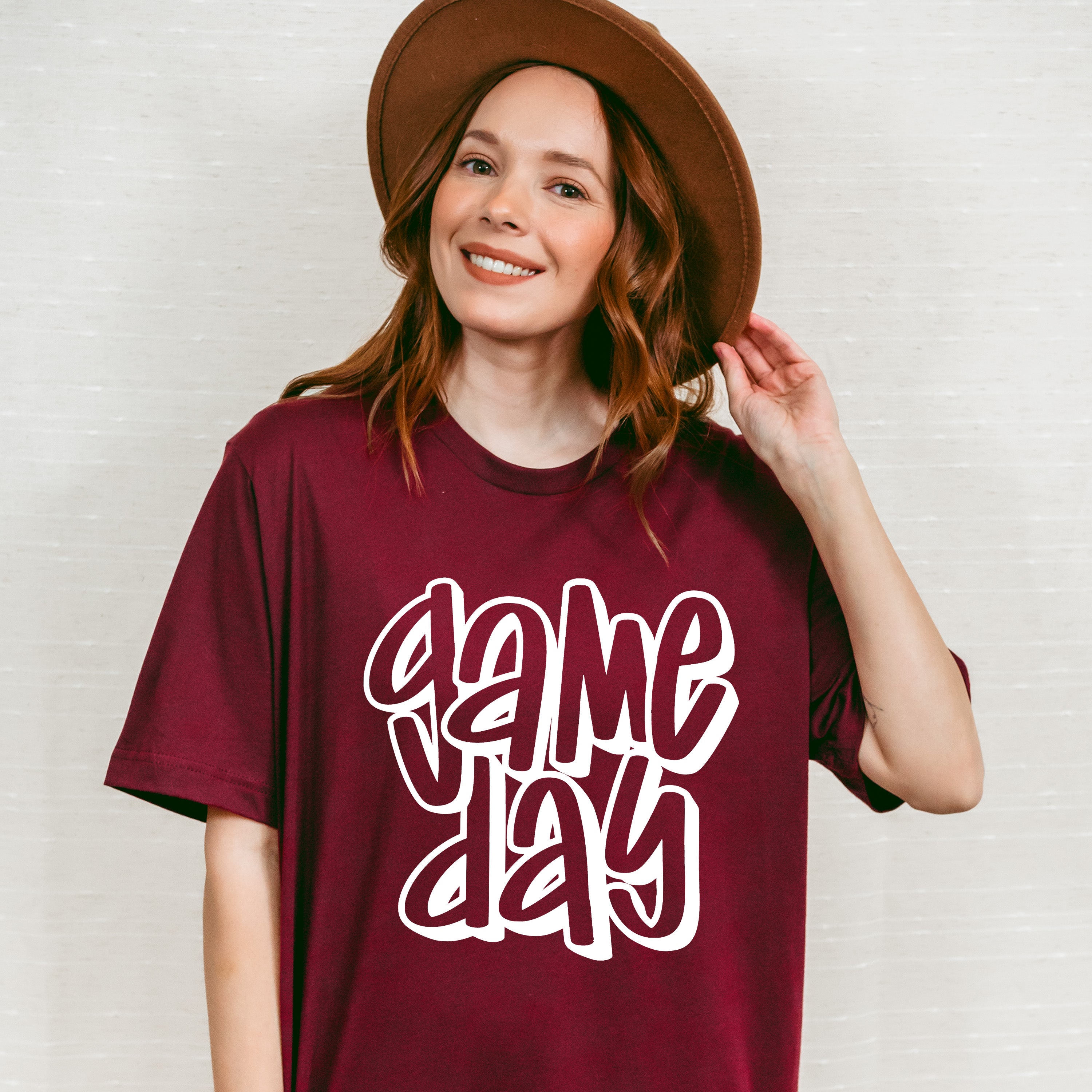 Gameday Graffiti Style Design - Game Day Unisex Crewneck T-Shirt Sweatshirt Hoodie