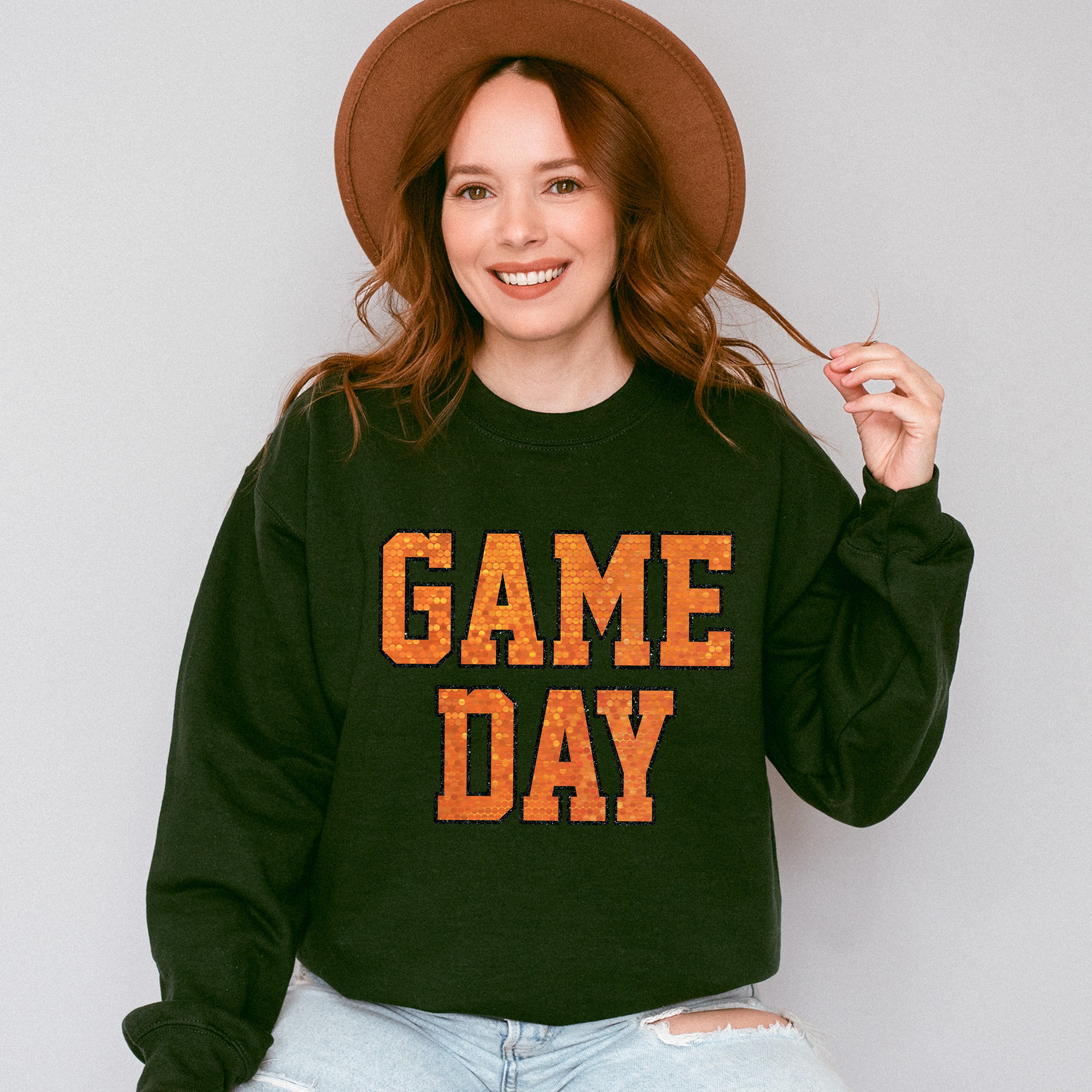 GAMEDAY Orange Design - Game Day Unisex Crewneck T-Shirt Sweatshirt Hoodie