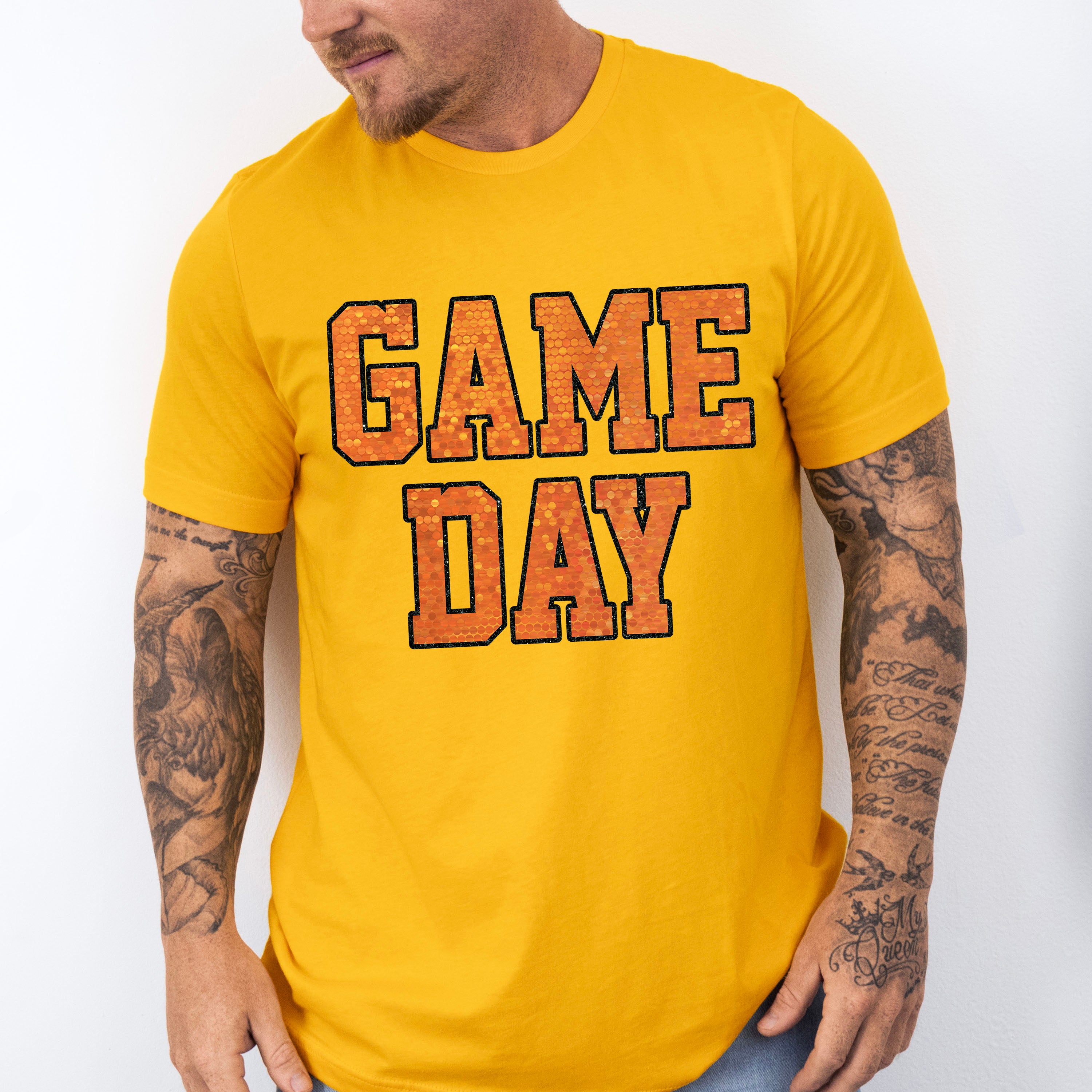 GAMEDAY Orange Design - Game Day Unisex Crewneck T-Shirt Sweatshirt Hoodie