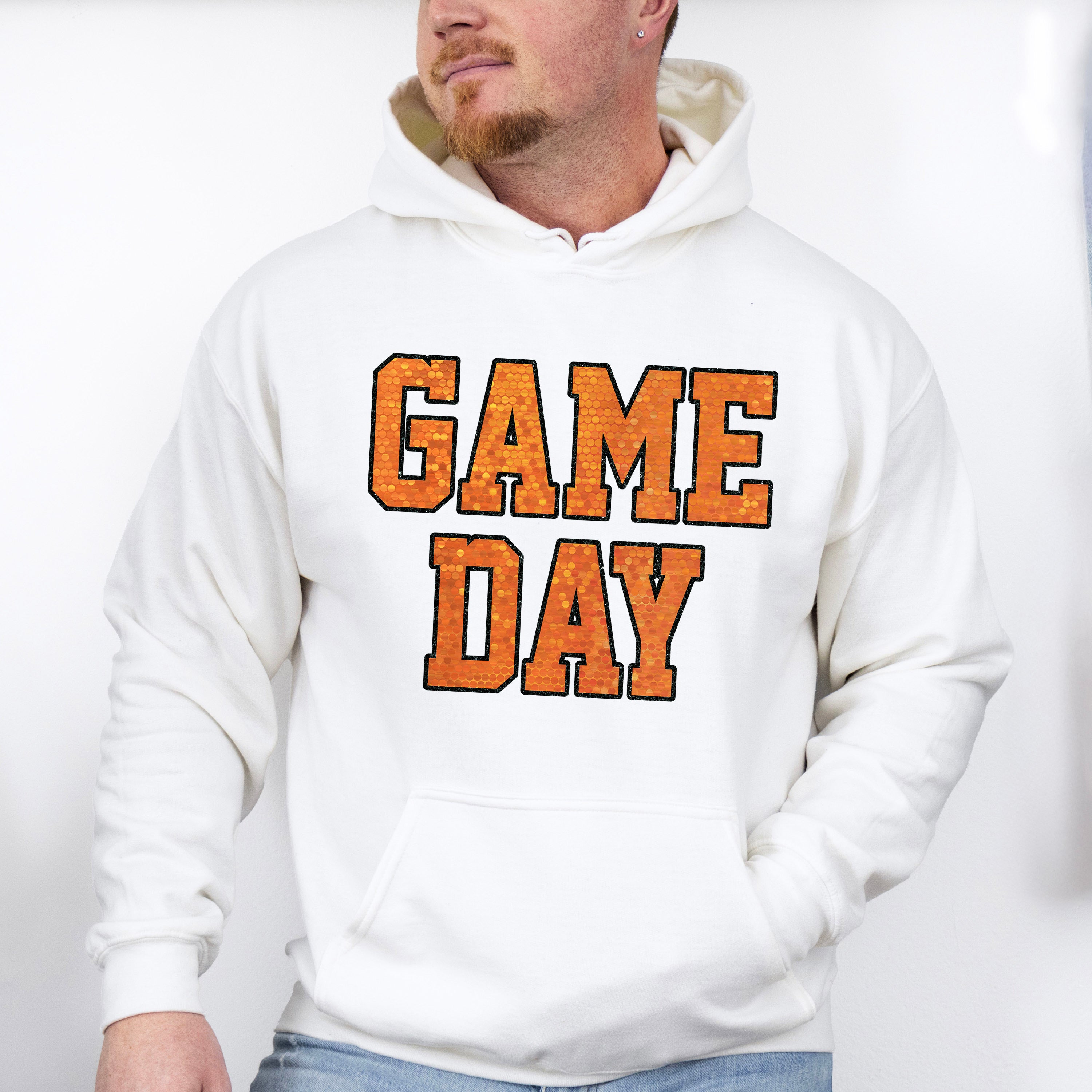 GAMEDAY Orange Design - Game Day Unisex Crewneck T-Shirt Sweatshirt Hoodie