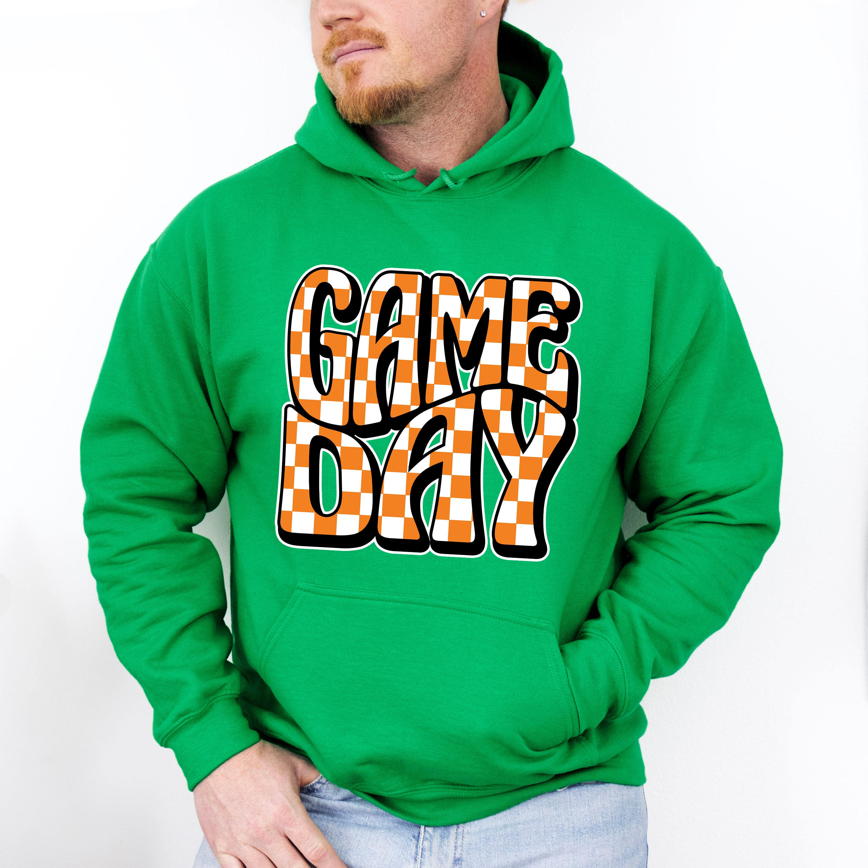Groovy Gameday Design - Game Day Unisex Crewneck T-Shirt Sweatshirt Hoodie