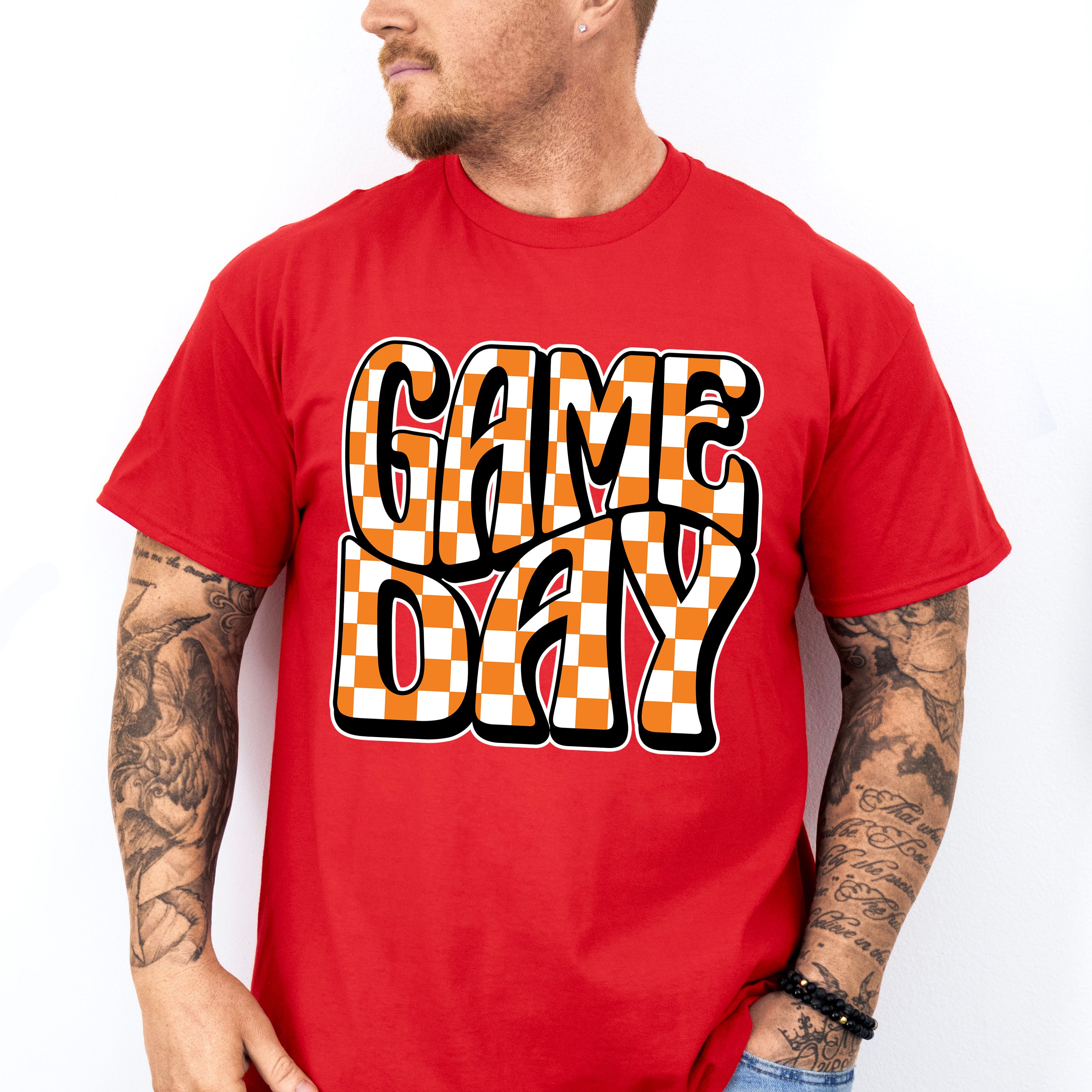 Groovy Gameday Design - Game Day Unisex Crewneck T-Shirt Sweatshirt Hoodie