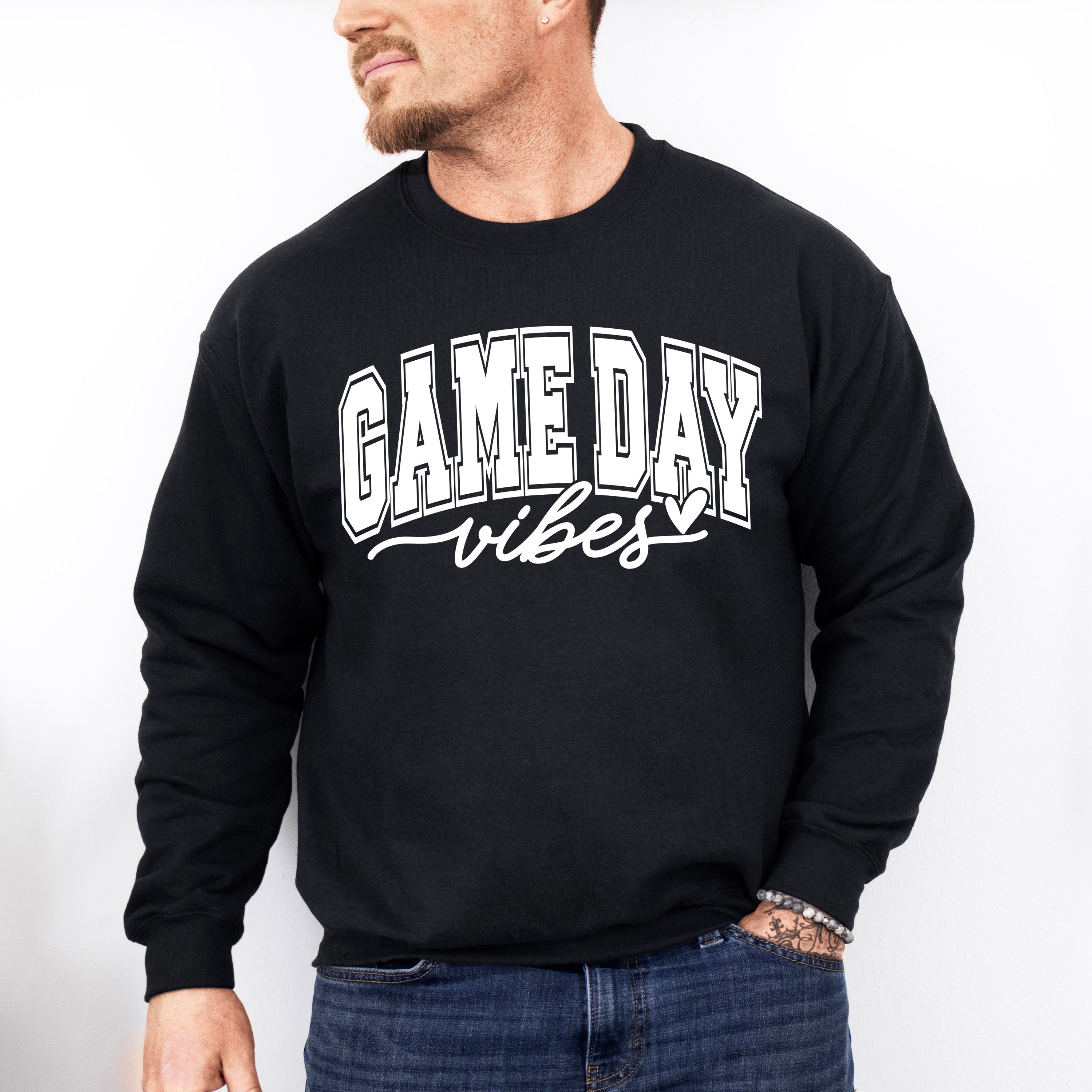 Game Day Vibes - Game Day Unisex Crewneck T-Shirt Sweatshirt Hoodie