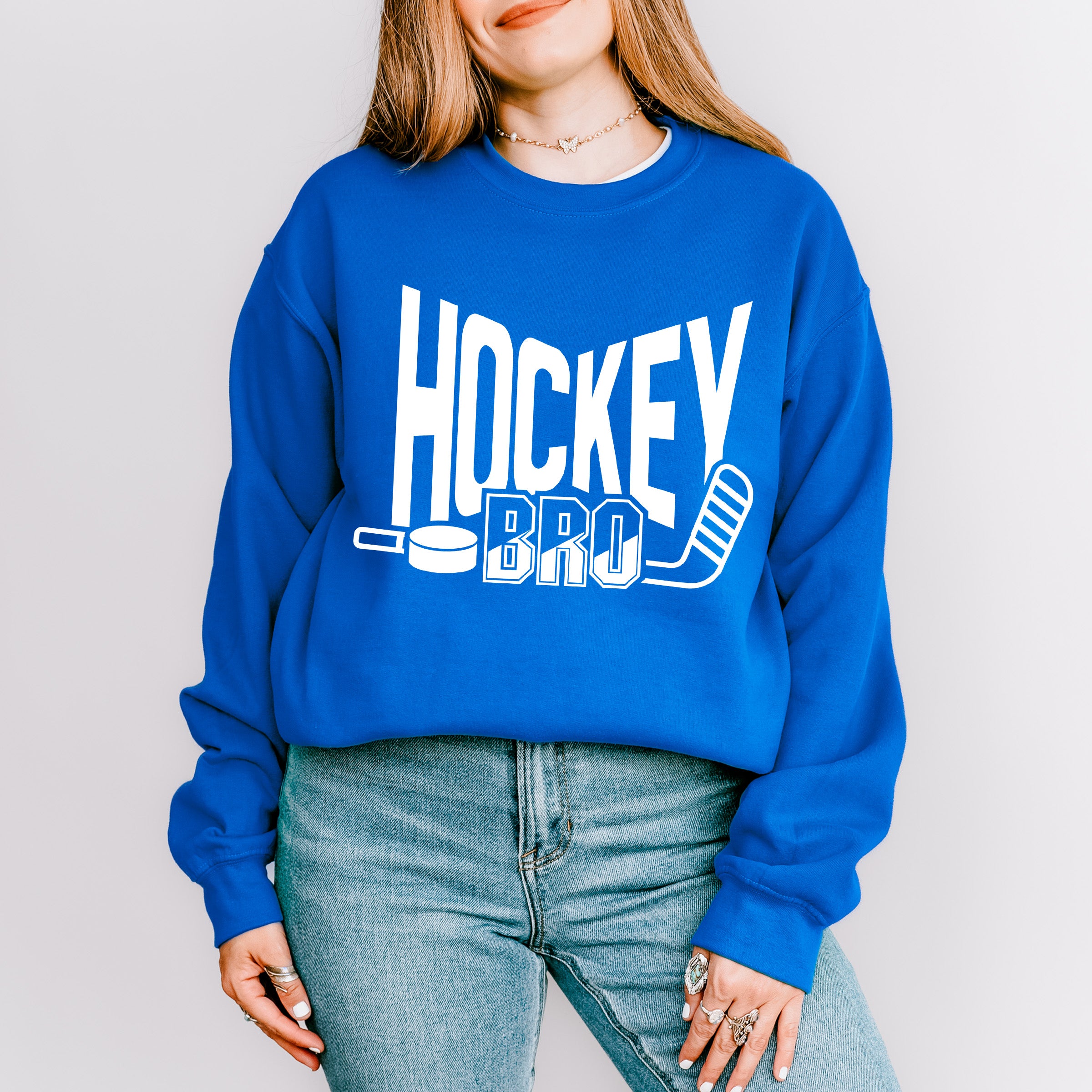 Hockey Bro Design - Hockey Unisex Crewneck T-Shirt Sweatshirt Hoodie