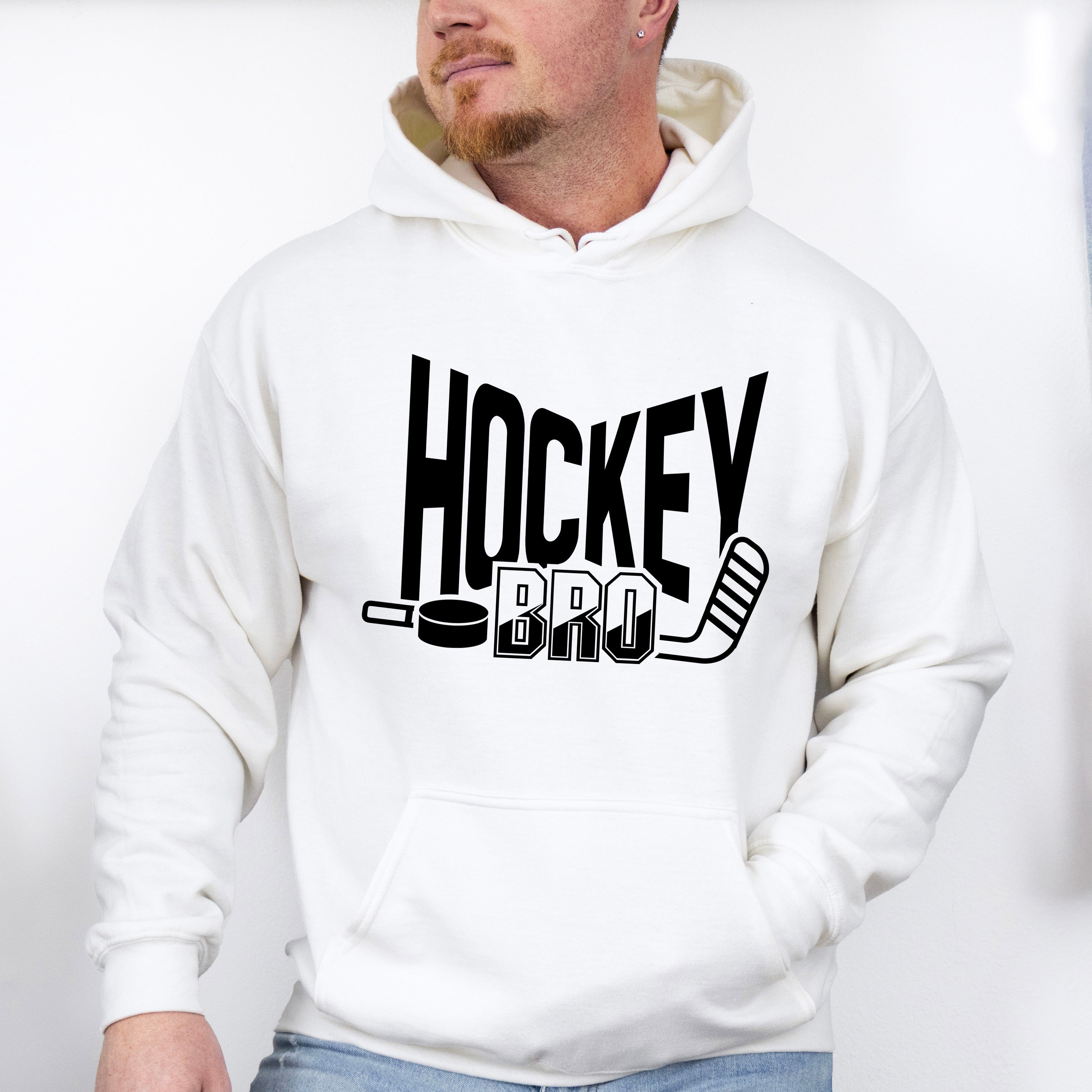 Hockey Bro Design - Hockey Unisex Crewneck T-Shirt Sweatshirt Hoodie