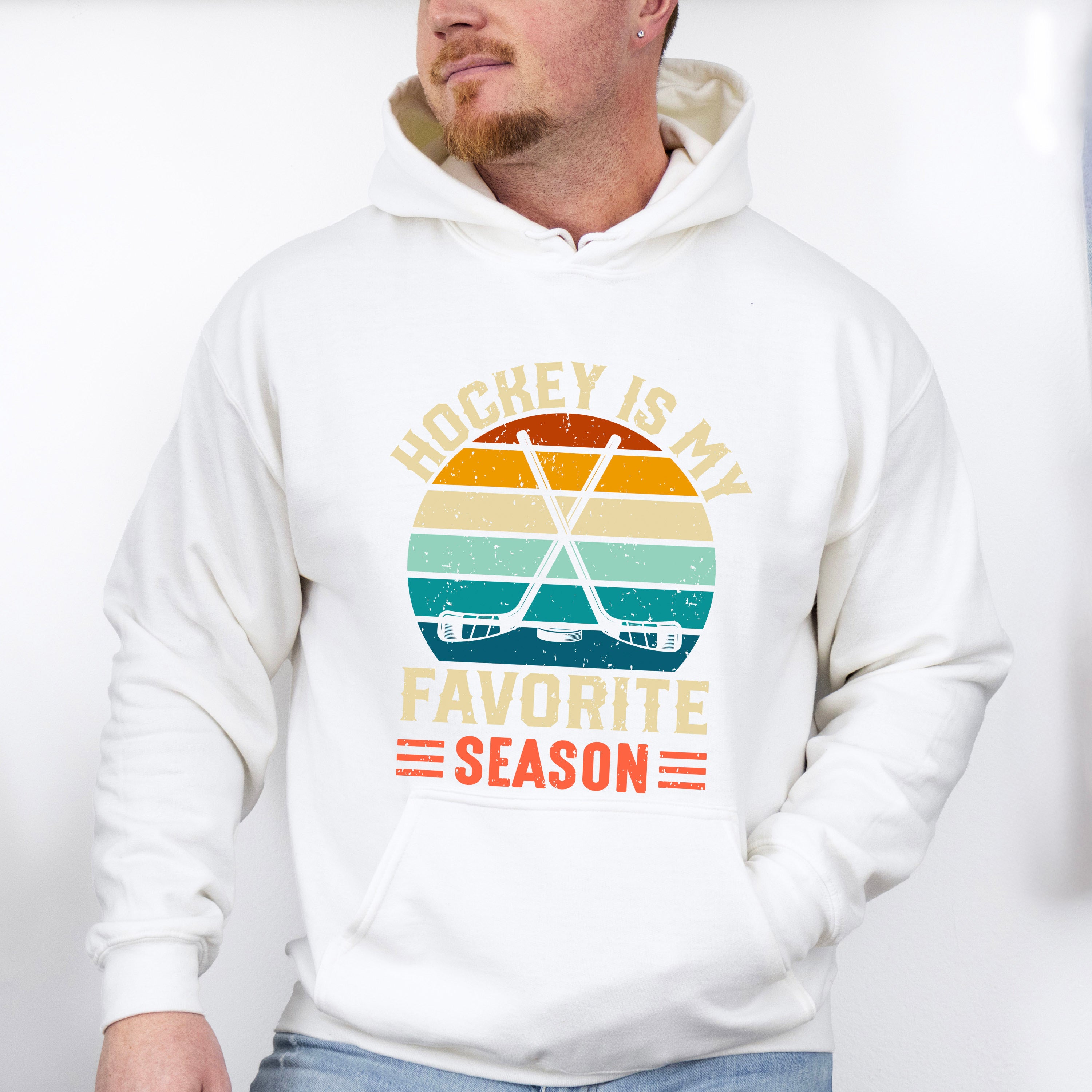 Hockey Is My Favorite Season - Hockey Unisex Crewneck T-Shirt Sweatshirt Hoodie