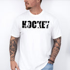 Hockey Player Silhouette - Hockey Unisex Crewneck T-Shirt Sweatshirt Hoodie