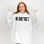 Hockey Player Silhouette - Hockey Unisex Crewneck T-Shirt Sweatshirt Hoodie