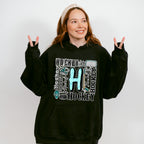 Hockey H Doodles - Hockey Unisex Crewneck T-Shirt Sweatshirt Hoodie
