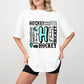 Hockey H Doodles - Hockey Unisex Crewneck T-Shirt Sweatshirt Hoodie