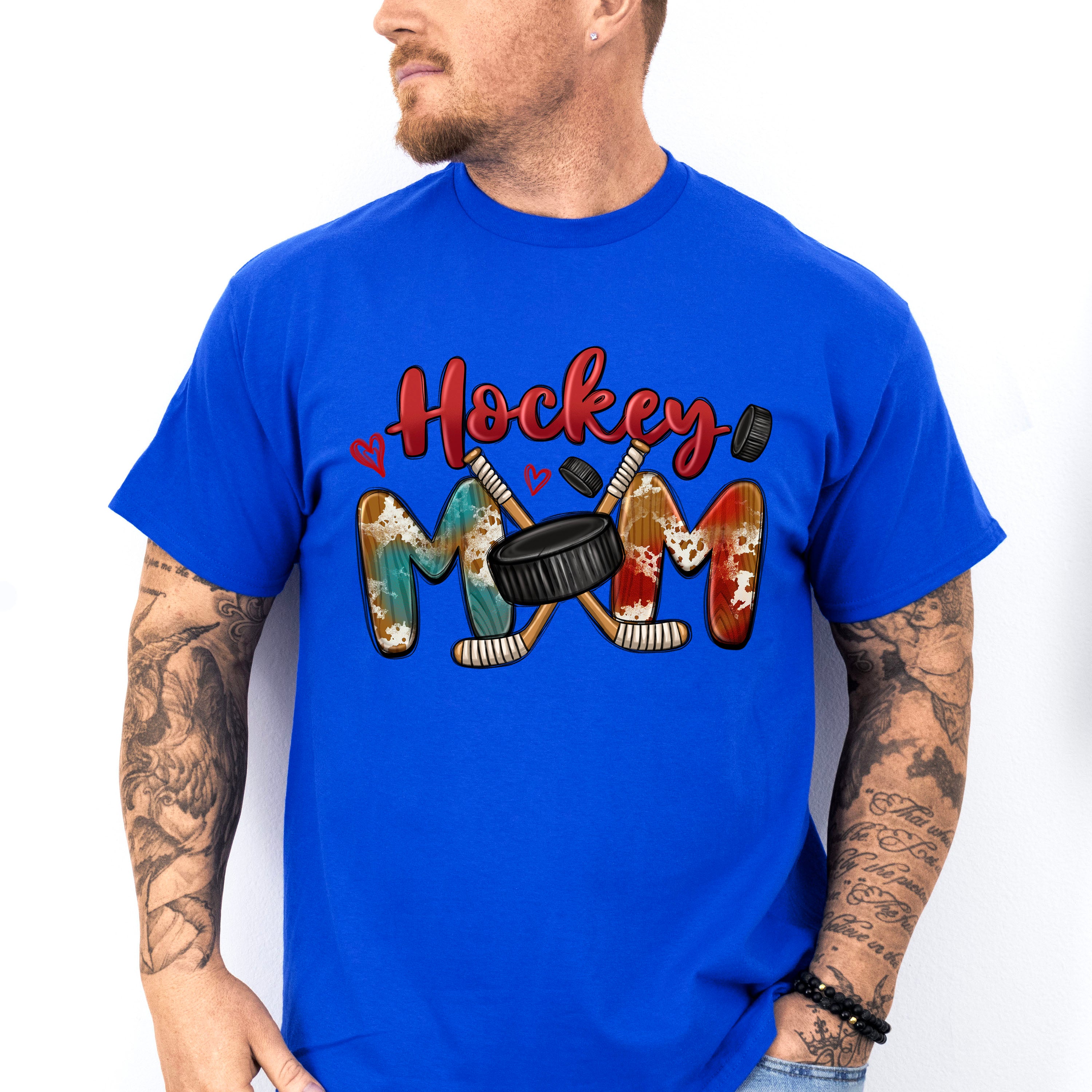 Hockey Mom - Hockey Unisex Crewneck T-Shirt Sweatshirt Hoodie