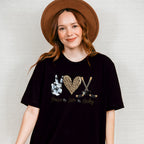 Peace Love Hockey - Hockey Unisex Crewneck T-Shirt Sweatshirt Hoodie