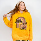 Fall Vibes Rainbow Pumpkin - Fall Unisex Crewneck T-Shirt Sweatshirt Hoodie