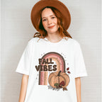 Fall Vibes Rainbow Pumpkin - Fall Unisex Crewneck T-Shirt Sweatshirt Hoodie