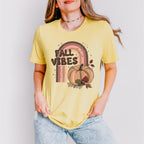 Fall Vibes Rainbow Pumpkin - Fall Unisex Crewneck T-Shirt Sweatshirt Hoodie