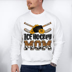 Ice Hockey Mom Sunflowers - Hockey Unisex Crewneck T-Shirt Sweatshirt Hoodie