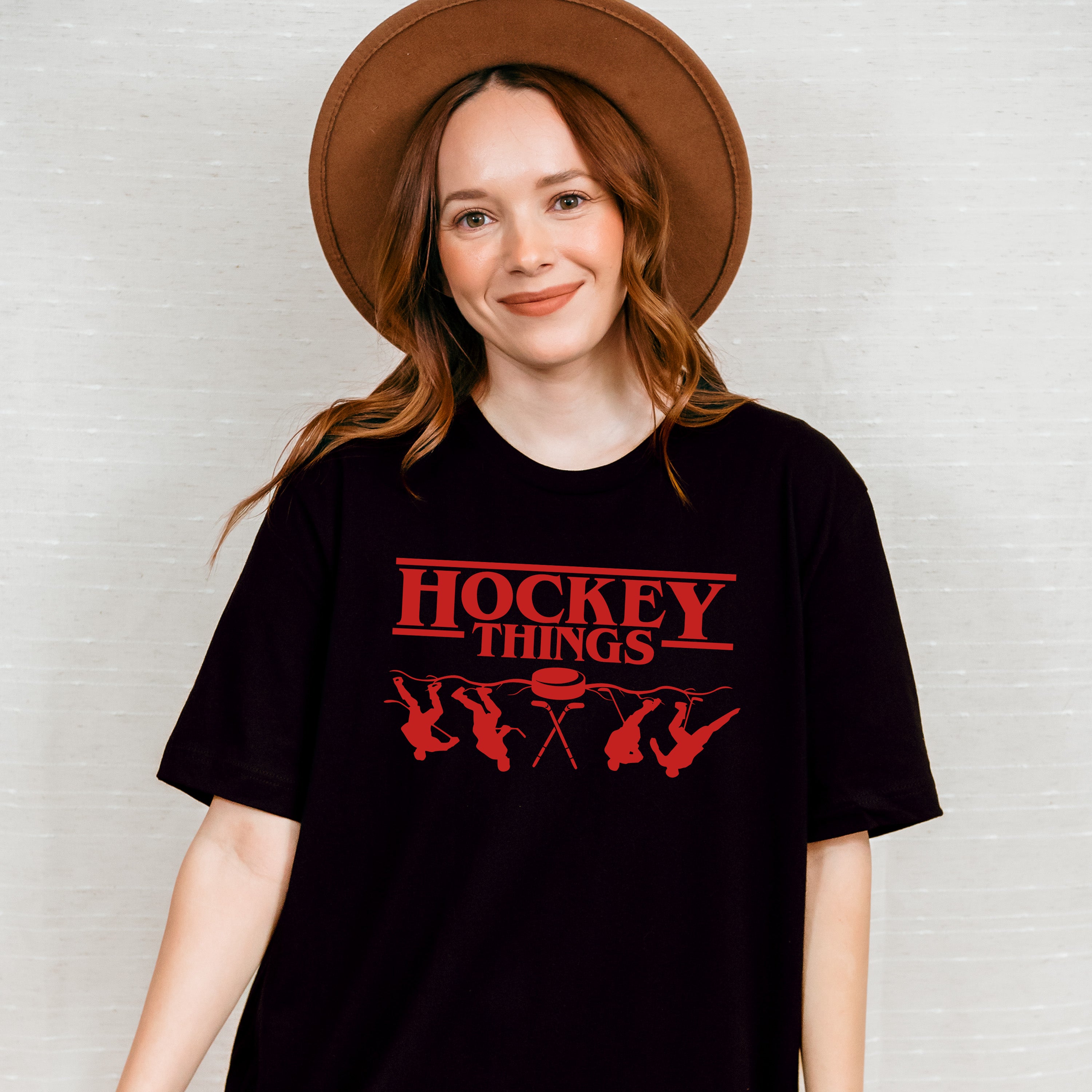 Hockey Things - Hockey Unisex Crewneck T-Shirt Sweatshirt Hoodie