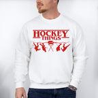 Hockey Things - Hockey Unisex Crewneck T-Shirt Sweatshirt Hoodie