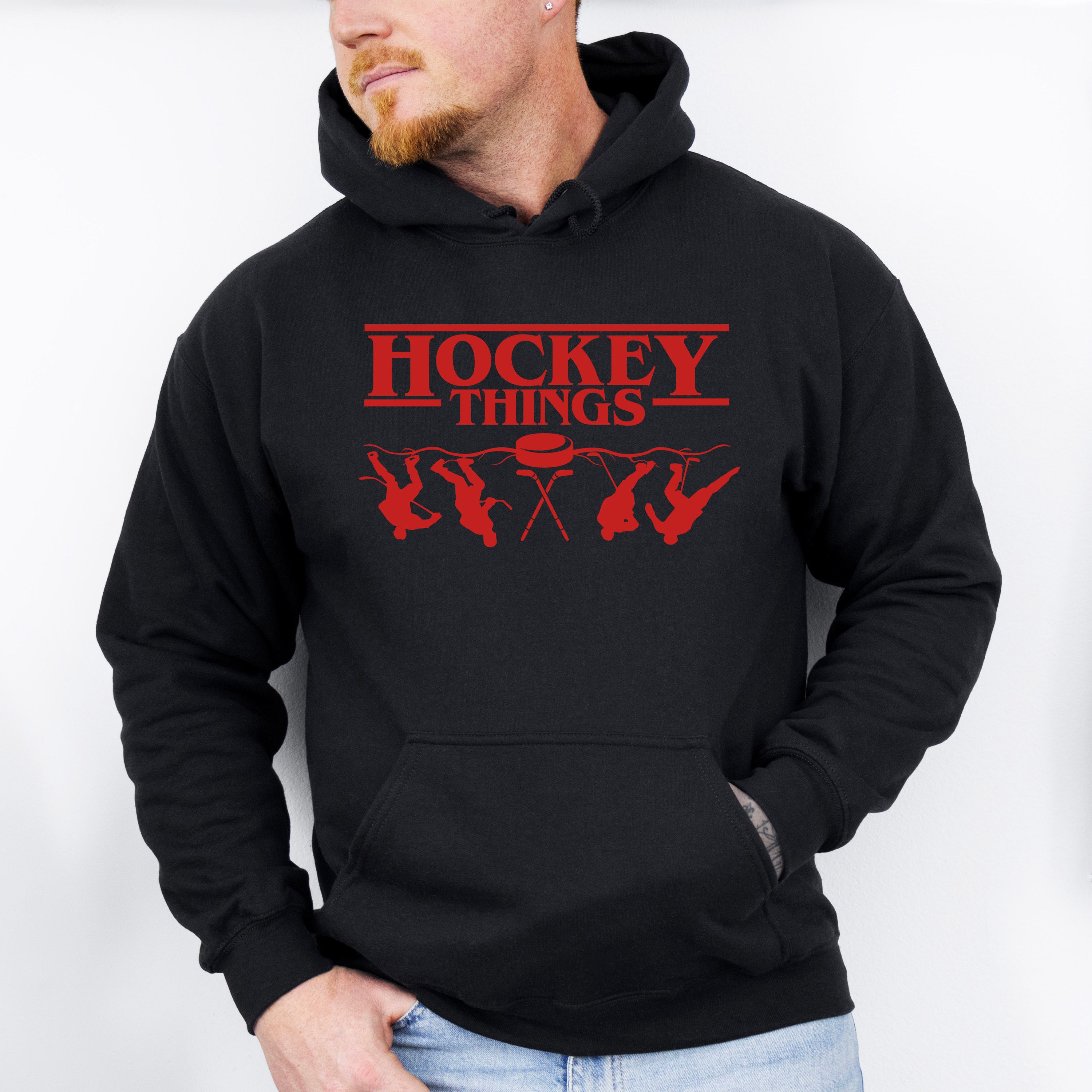 Hockey Things - Hockey Unisex Crewneck T-Shirt Sweatshirt Hoodie