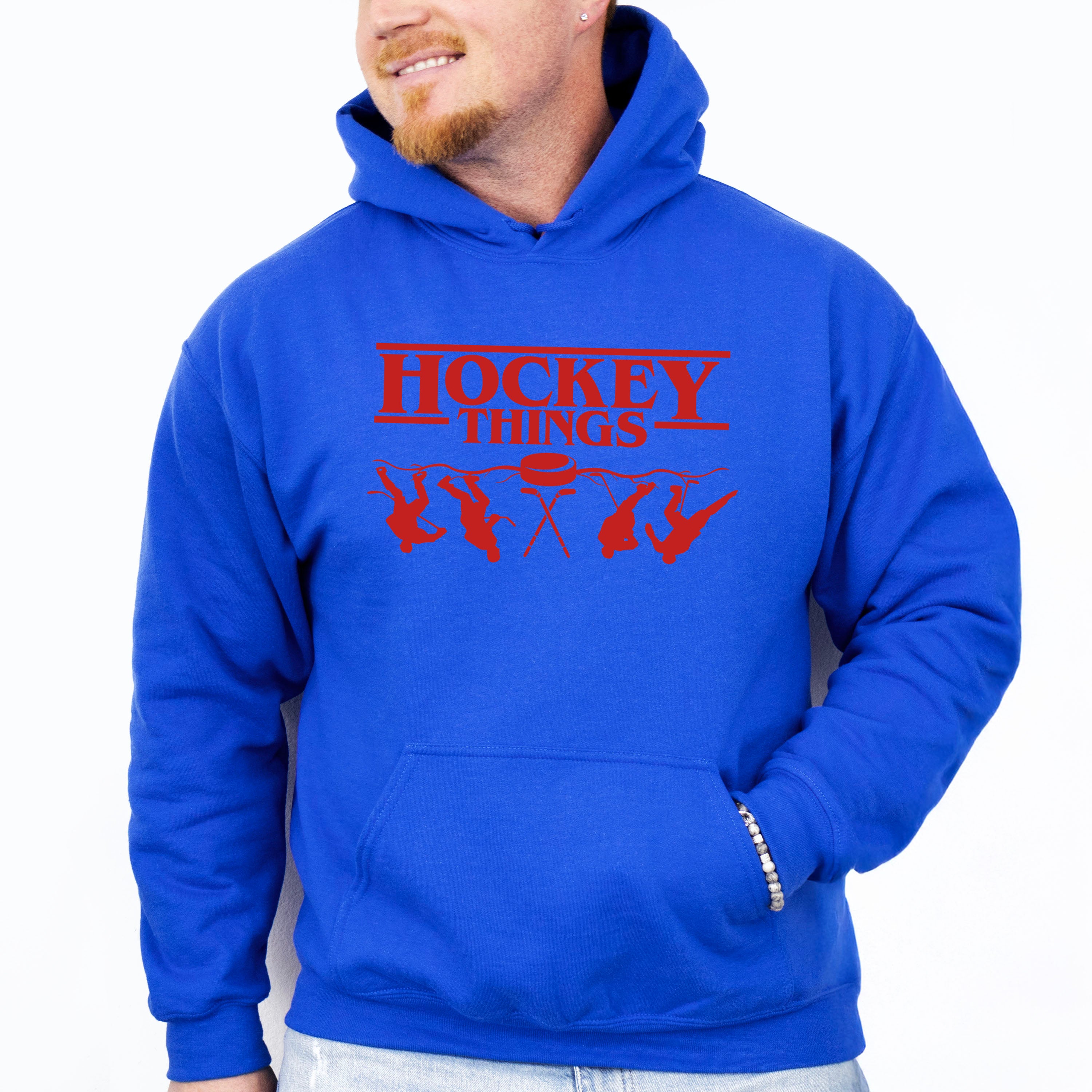 Hockey Things - Hockey Unisex Crewneck T-Shirt Sweatshirt Hoodie