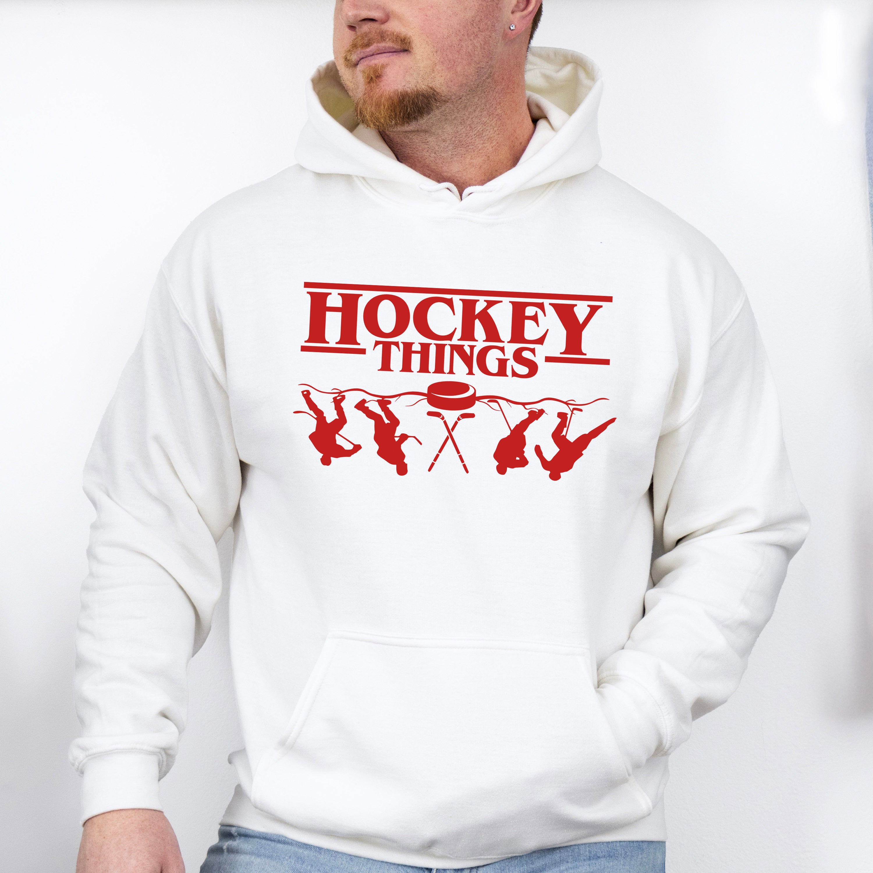Hockey Things - Hockey Unisex Crewneck T-Shirt Sweatshirt Hoodie