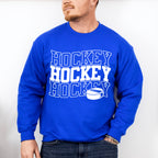 Simple Hockey Hockey Design - Hockey Unisex Crewneck T-Shirt Sweatshirt Hoodie