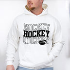 Simple Hockey Hockey Design - Hockey Unisex Crewneck T-Shirt Sweatshirt Hoodie