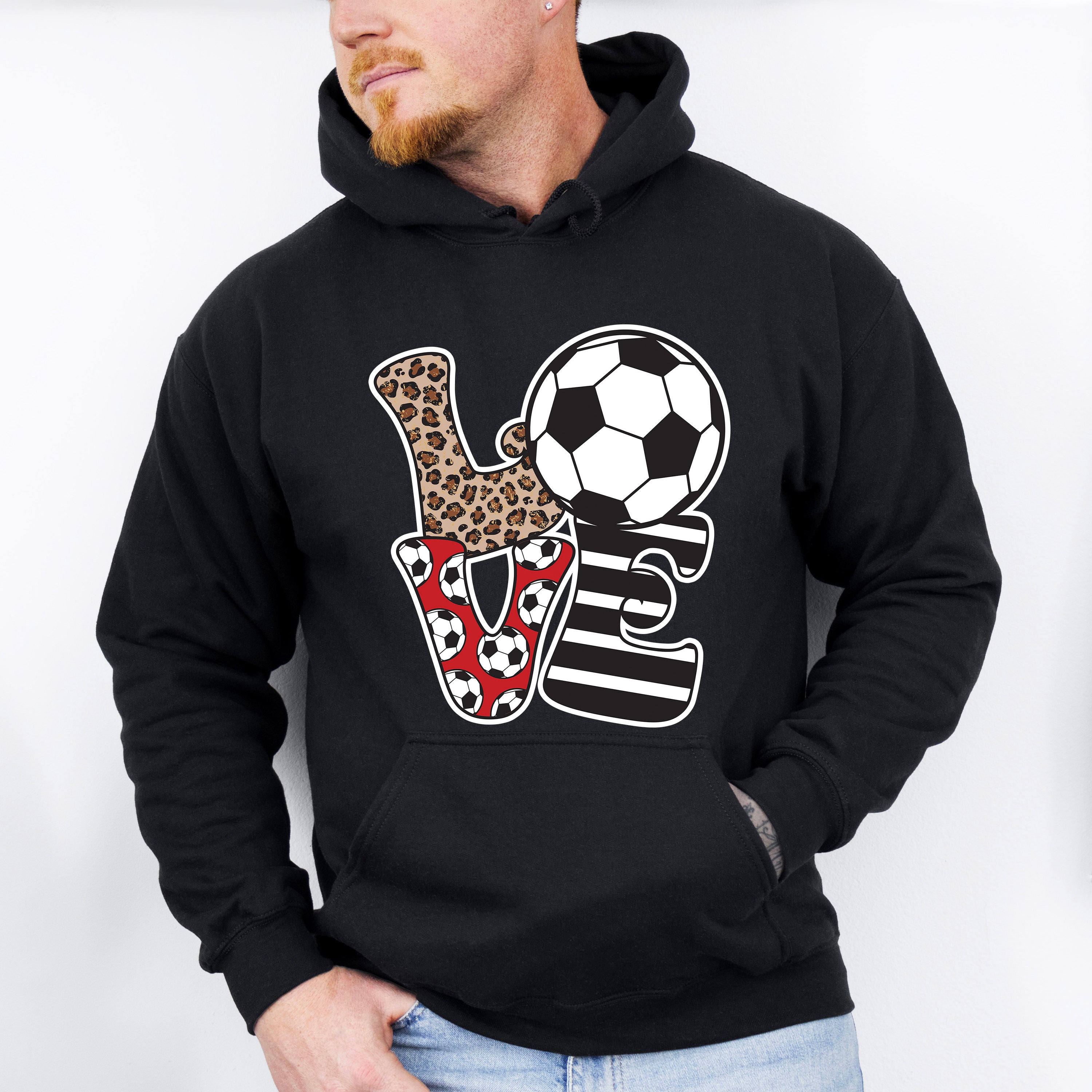 Soccer Love - Soccer Unisex Crewneck T-Shirt Sweatshirt Hoodie