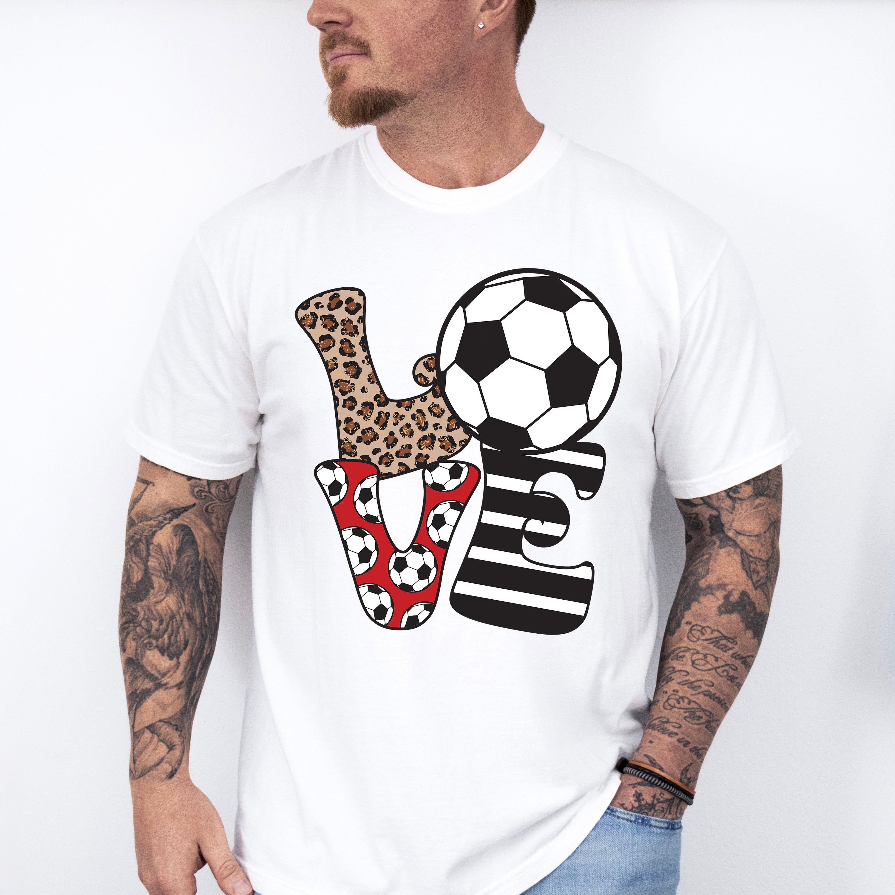 Soccer Love - Soccer Unisex Crewneck T-Shirt Sweatshirt Hoodie