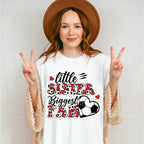 Little Sister Biggest Fan - Soccer Unisex Crewneck T-Shirt Sweatshirt Hoodie