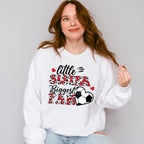 Little Sister Biggest Fan - Soccer Unisex Crewneck T-Shirt Sweatshirt Hoodie