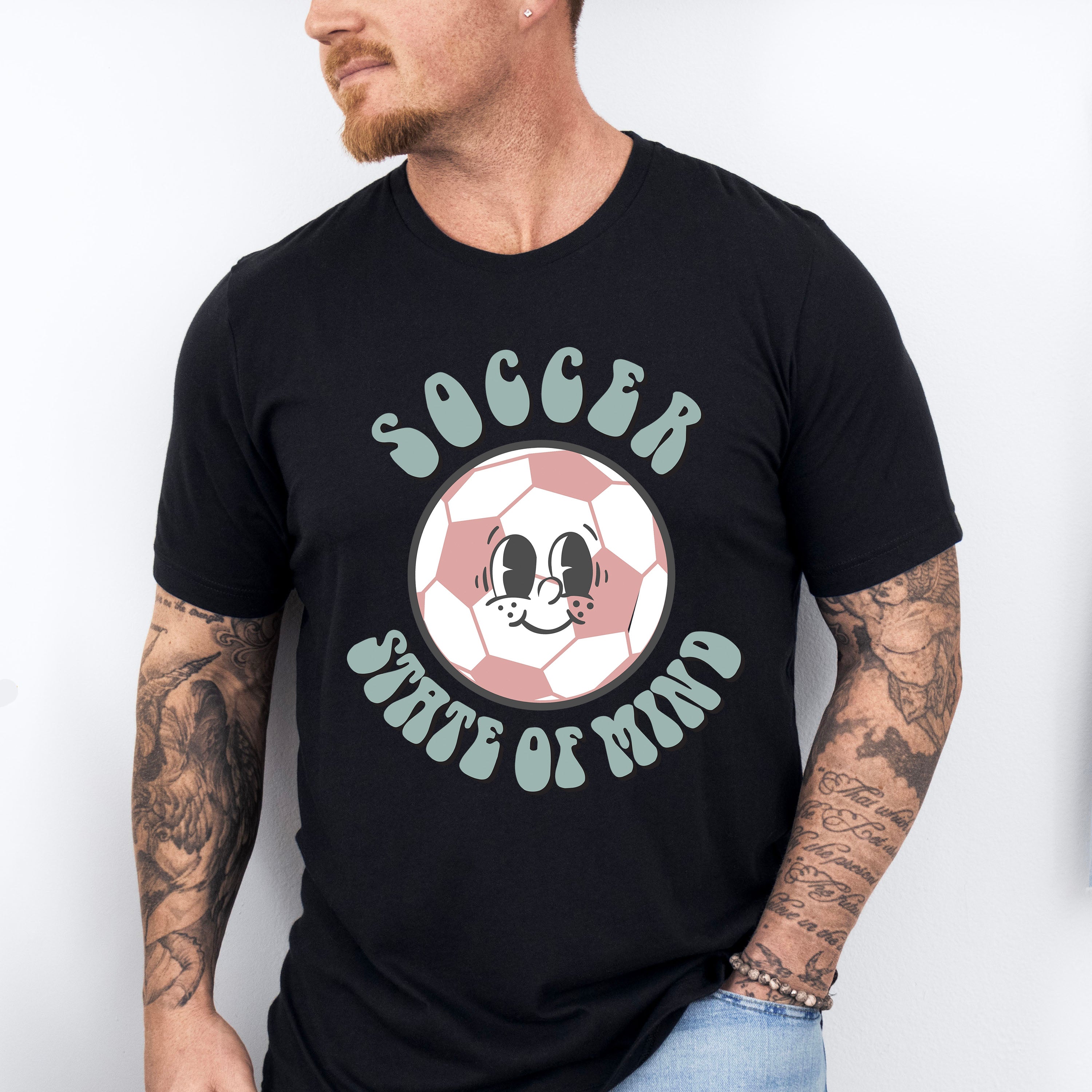 Soccer State Of Mind - Soccer Unisex Crewneck T-Shirt Sweatshirt Hoodie