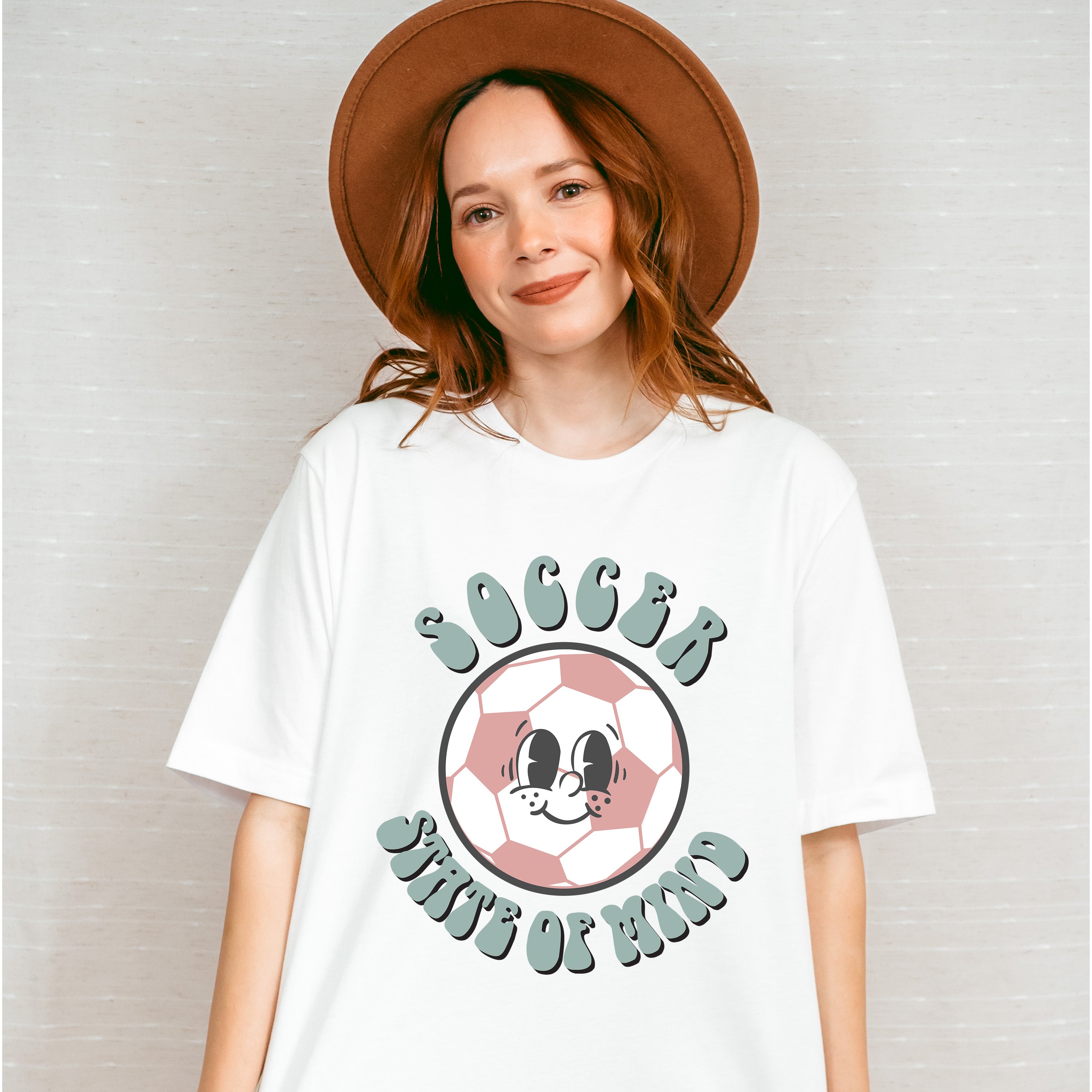 Soccer State Of Mind - Soccer Unisex Crewneck T-Shirt Sweatshirt Hoodie